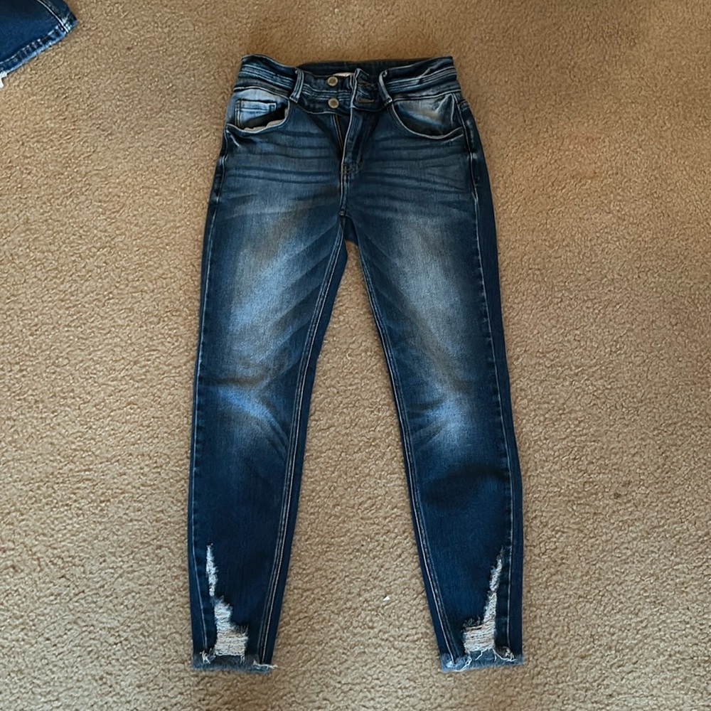 Kancan curvy mid rise skinny jeans